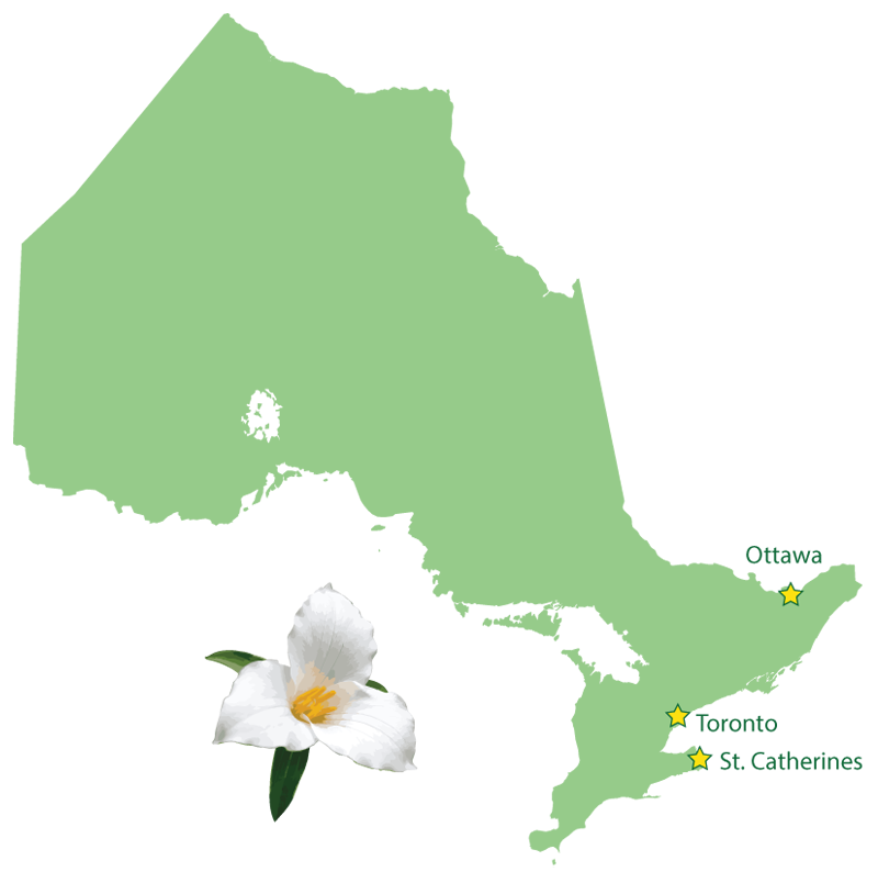 Ontario-Map Ontario map